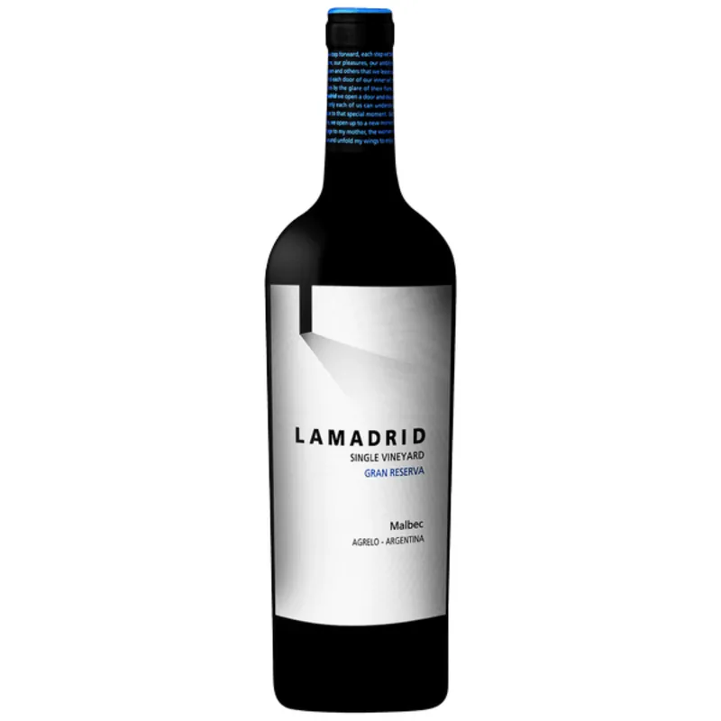 Warranty Included 2021 | Lamadrid Gran Reserva Malbec | Agrelo