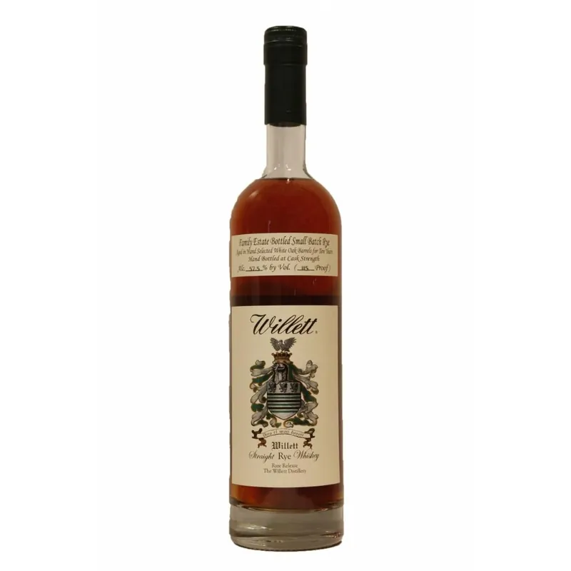 Willett Family Estate Single Barrel 10 Year Old Straight Rye Whiskey Final Sale