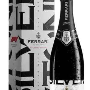 Markdown FERRARI TRENTO SPARKLING WINE BRUT F1 LIMITED SILVERSTONE EDITION ITALY 750ML
