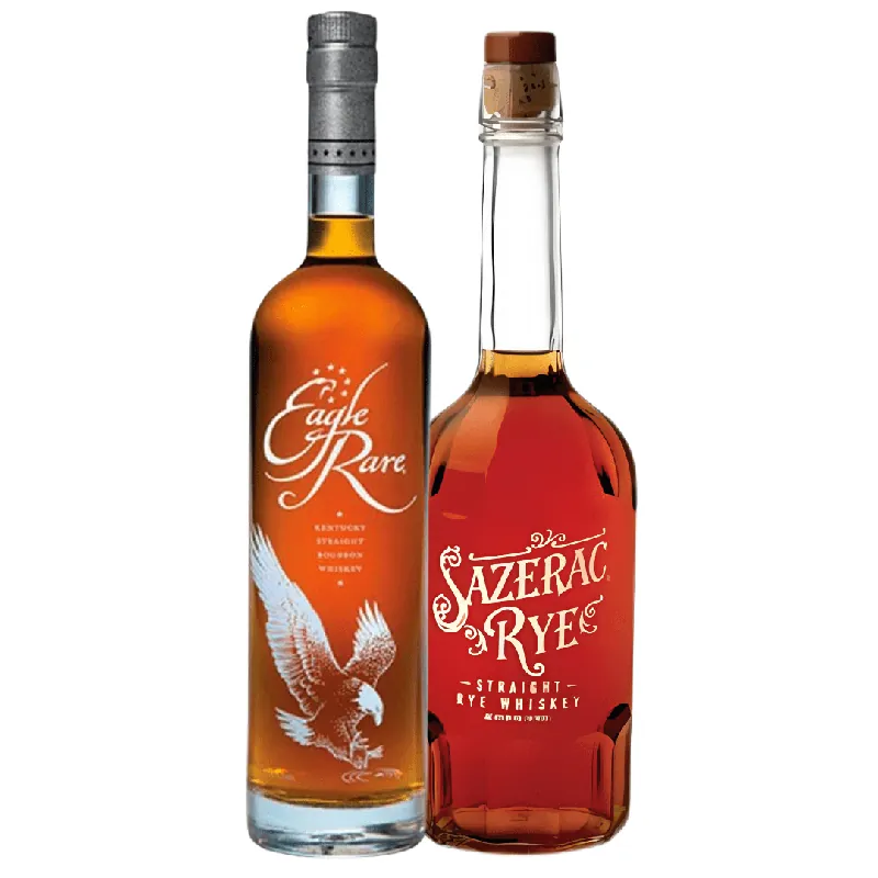 Affordable Sazerac Rare Bundle: Eagle Rare Bourbon 700ml & Sazerac Rye