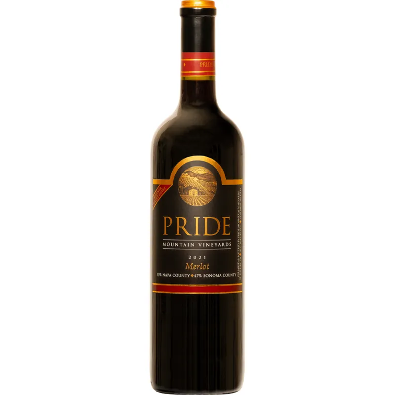 2021 | Pride Mountain Vintner Select Merlot | Sonoma County Best Choice