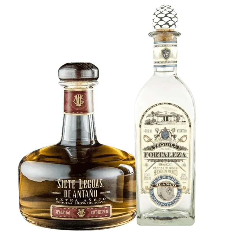 Prestige Tequila Bundle: Siete Leguas D’Antaño & Fortaleza Free Shipping