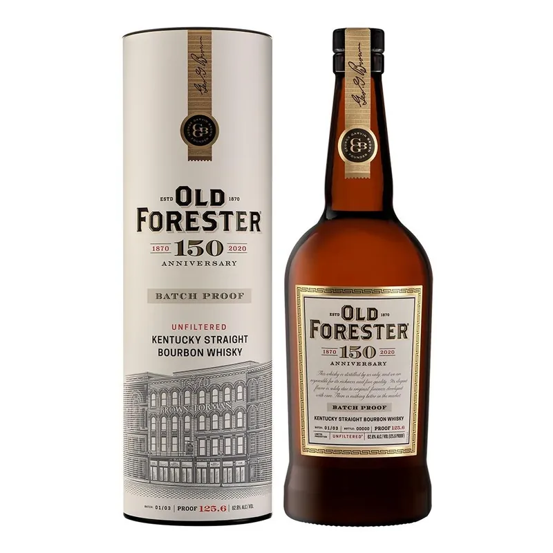 Old Forester 150th Anniversary Batch Proof Kentucky Straight Bourbon Whiskey Direct From Factory