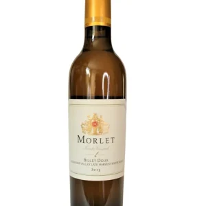 Price Drop MORLET FAMILY VINEYARDS WHITE WINE BILLET DOUX LATE HARVEST ALEXANDER VALLEY 2013 375ML