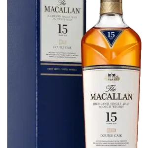 Macallan 15 Year Double Cask Highland Single Malt Scotch Super Sale