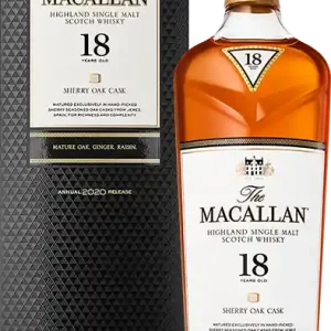 Macallan 18 Year Sherry Cask Highland Single Malt Scotch Limited Edition
