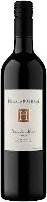 Direct From Factory HICKINBOTHAM SHIRAZ BROOKS ROAD MCLAREN VALE AUSTRALIA 2019