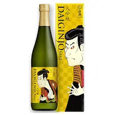 Original HAKUTSURU SAKE GOLD UKIYO E JUNMAI DAI GINJOJAPAN 720ML