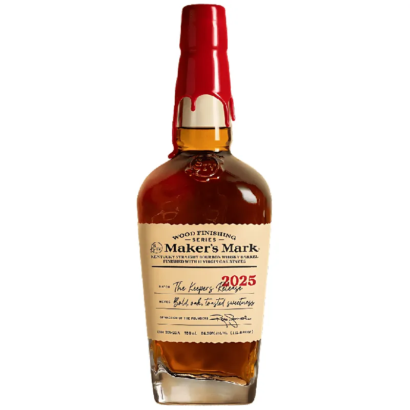 Clearance Makers Mark Wood Finishing Series 2025 Keeper’s Release Bourbon