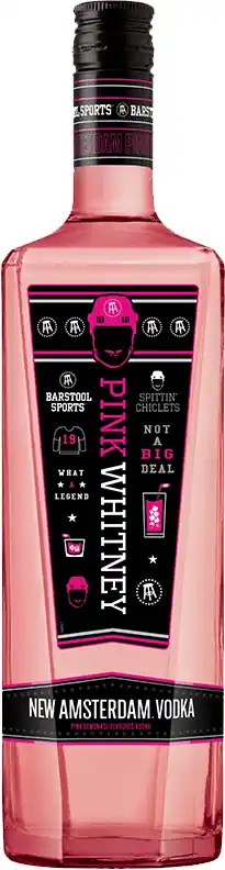 New Amsterdam Pink Whitney Pink Lemonade Vodka Warranty Included