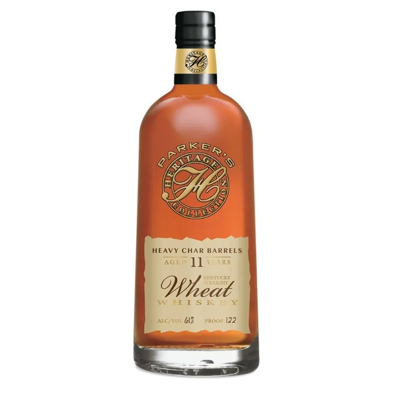 Crafted Parker's Heritage Collection Heavy Char Barrels Aged 11 Years Wheat Whiskey (Release #15)