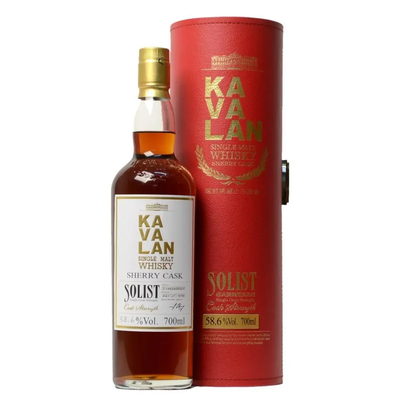 Free Delivery Kavalan Solist Oloroso Sherry Single Cask Strength Single Malt Whisky
