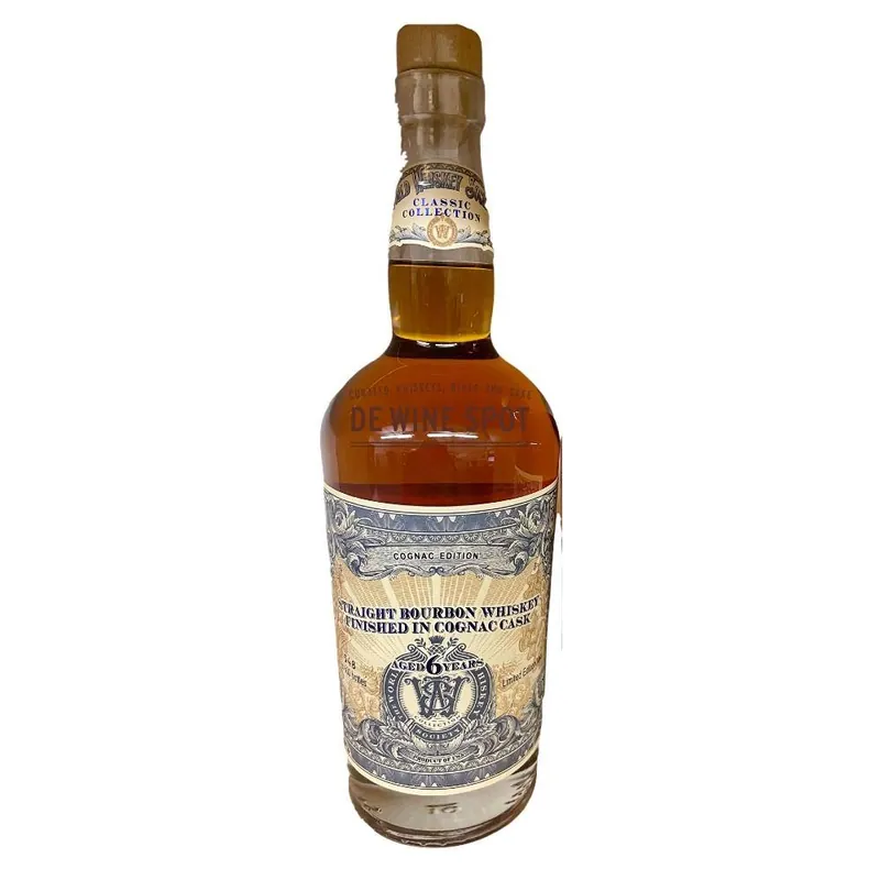 Wholesale World Whiskey Society 6 Years Straight Bourbon Whiskey Finished in Cognac Cask