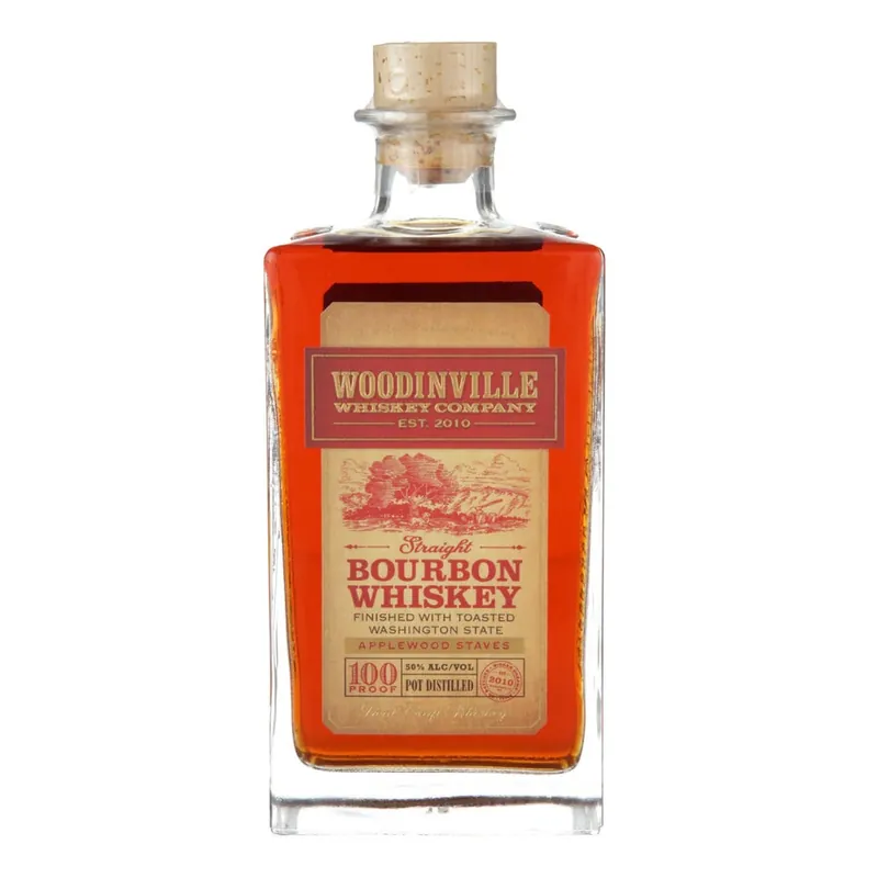Markdown Woodinville Toasted Applewood Staves Finish Straight Bourbon Whiskey