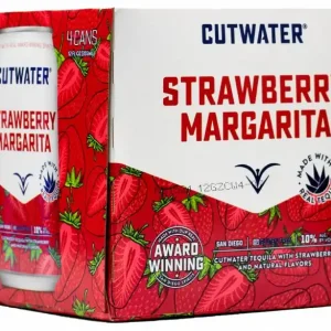 Bargain Cutwater Strawberry Margarita 4Pk 355Ml