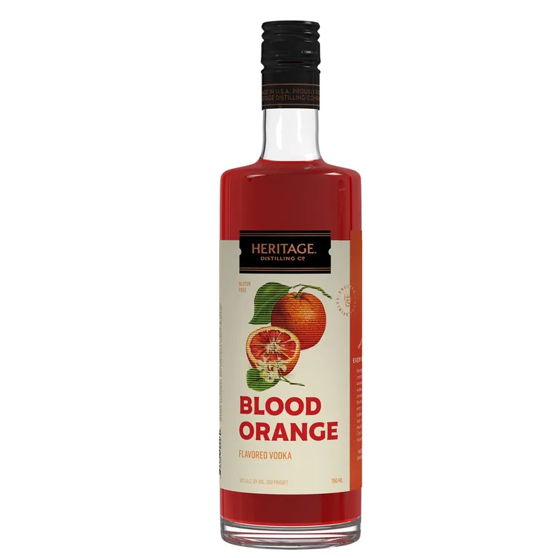 Big Sale Heritage Distilling Co Blood Orange Flavored Vodka