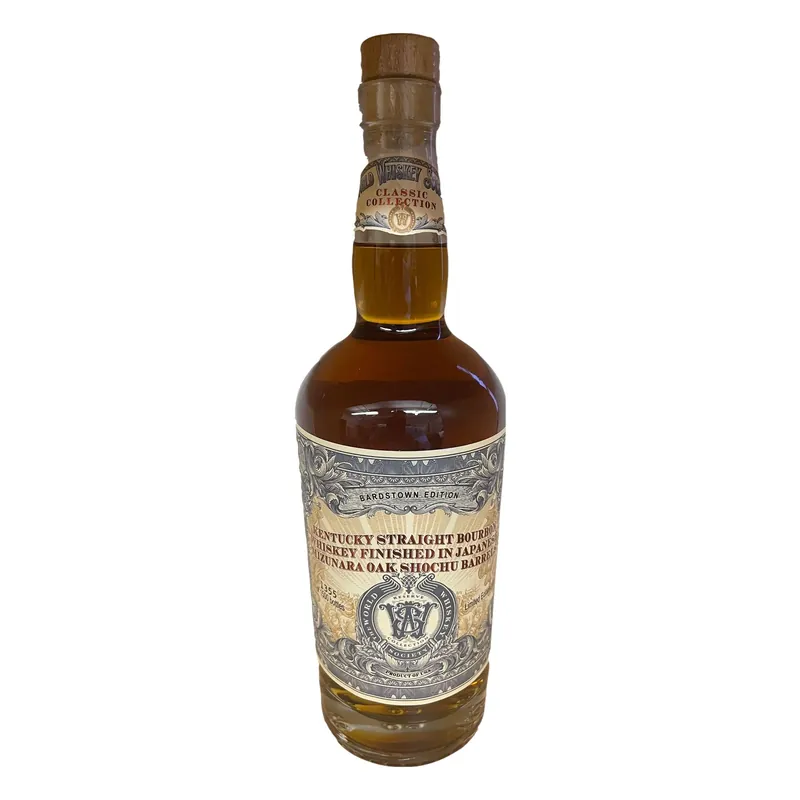 World Whiskey Society Kentucky Straight Bourbon Finished in Mizunara Oak Sochu Barrels No Minimum Order