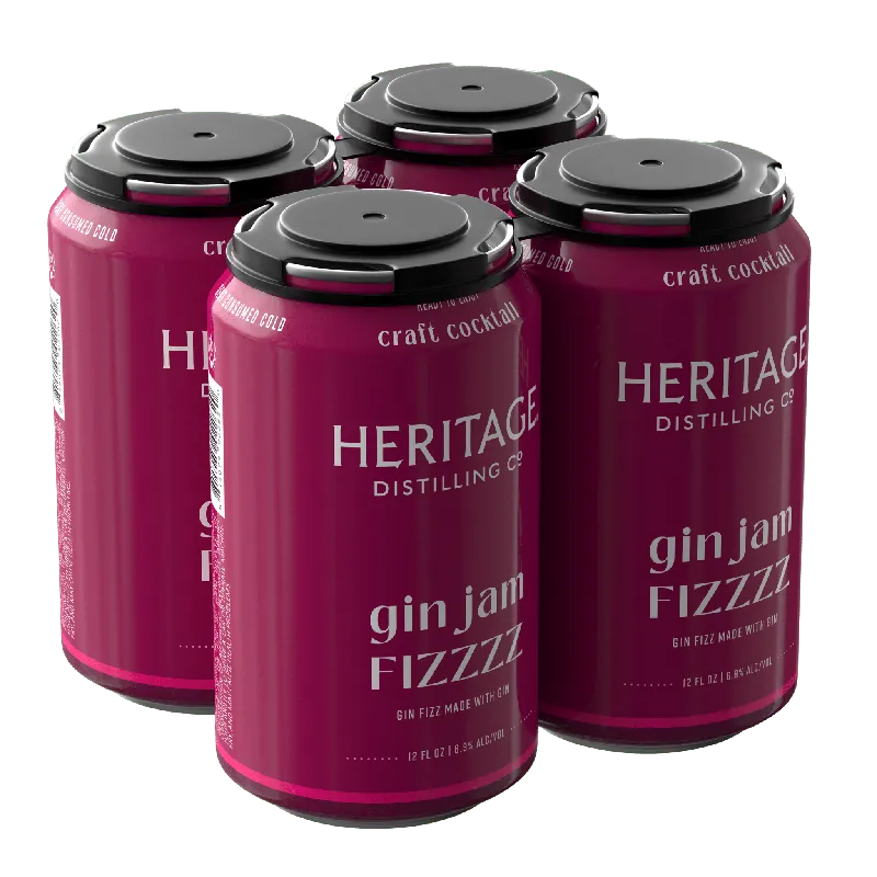 Heritage Distilling Co Gin Jam Fizzzz 4 Pack Cans Low Price