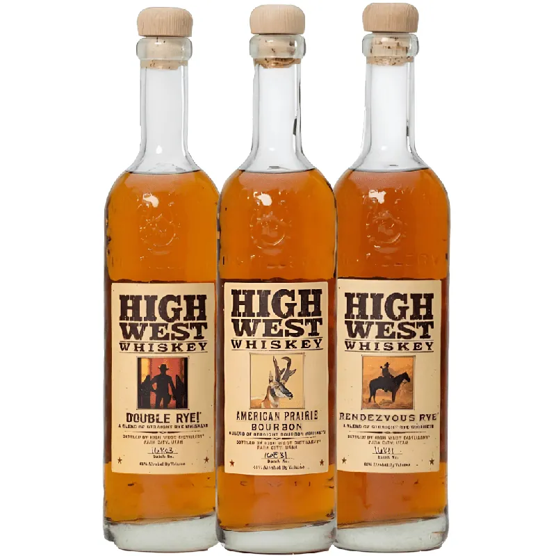 High West Frontier Bundle: Double Rye, American Prairie Bourbon & Rendezvous Rye Hot Picks