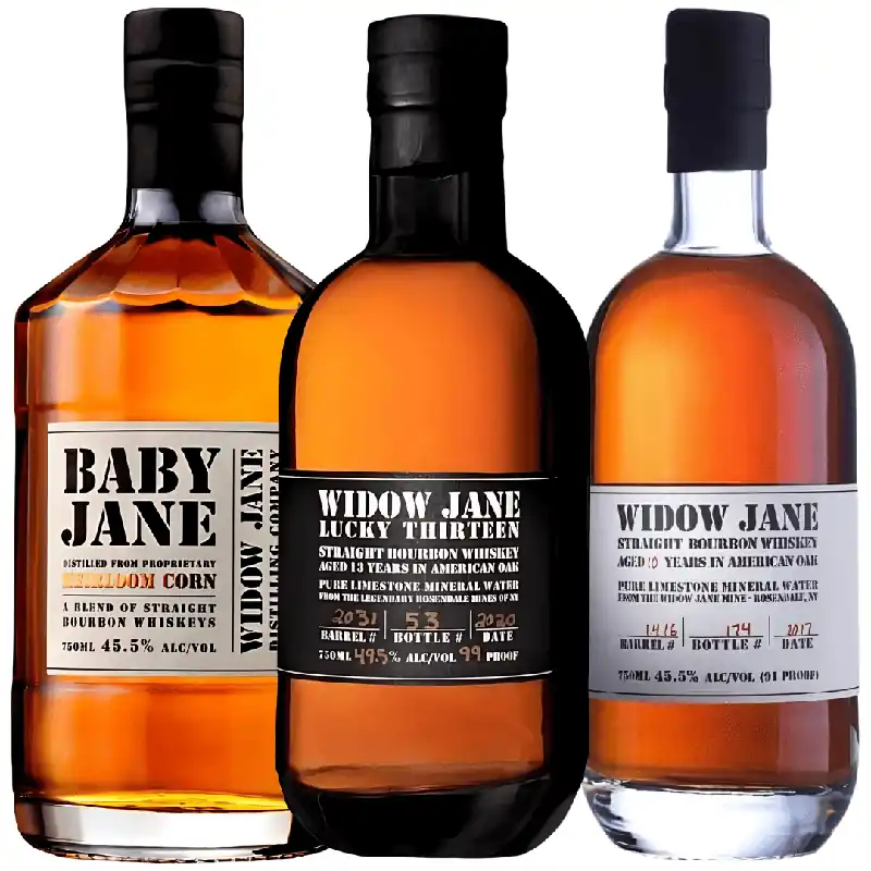 The Widow Jane Heritage Bundle: Rare & Aged Bourbon Trio Modern