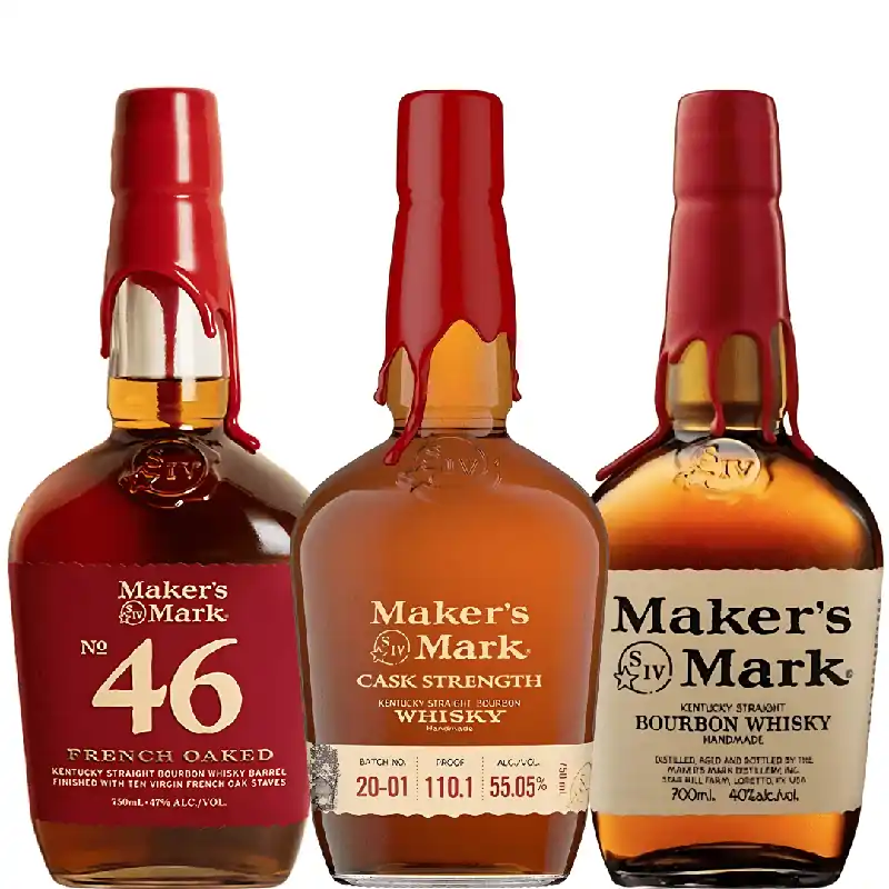 Mega Sale Maker’s Mark Red Wax Reserve Bundle – Original, 46 & Cask Strength
