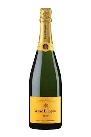 VEUVE CLICQUOT CHAMPAGNE BRUT YELLOW LABEL NO BOX 750ML Hassle-Free Returns
