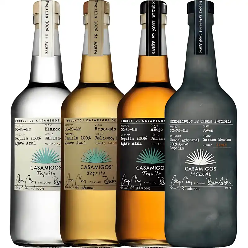 Casamigos Tequila Bundle: Blanco, Reposado, Añejo & Mezcal Place Order