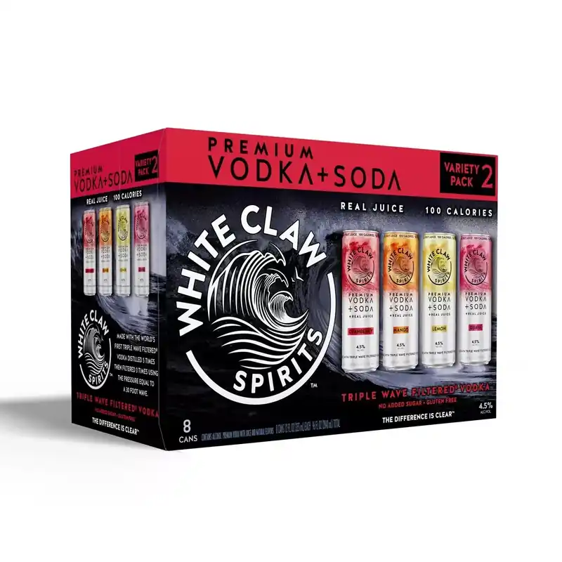 White Claw #2 Variety 8 Pack 355Ml In Demand
