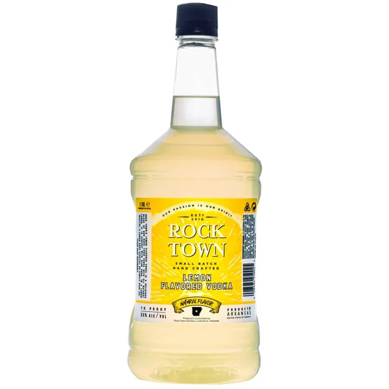 Worldwide Shipping Rock Town Lemon Vodka