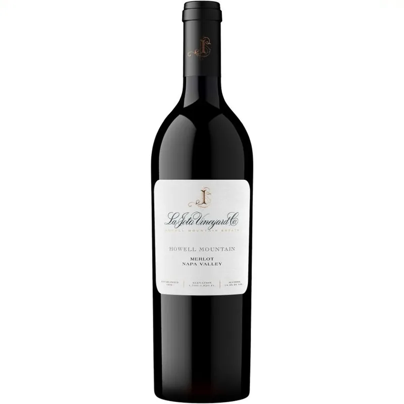 Limited Offer LA JOTA MERLOT HOWELL MOUNTAIN NAPA VALLEY 2019