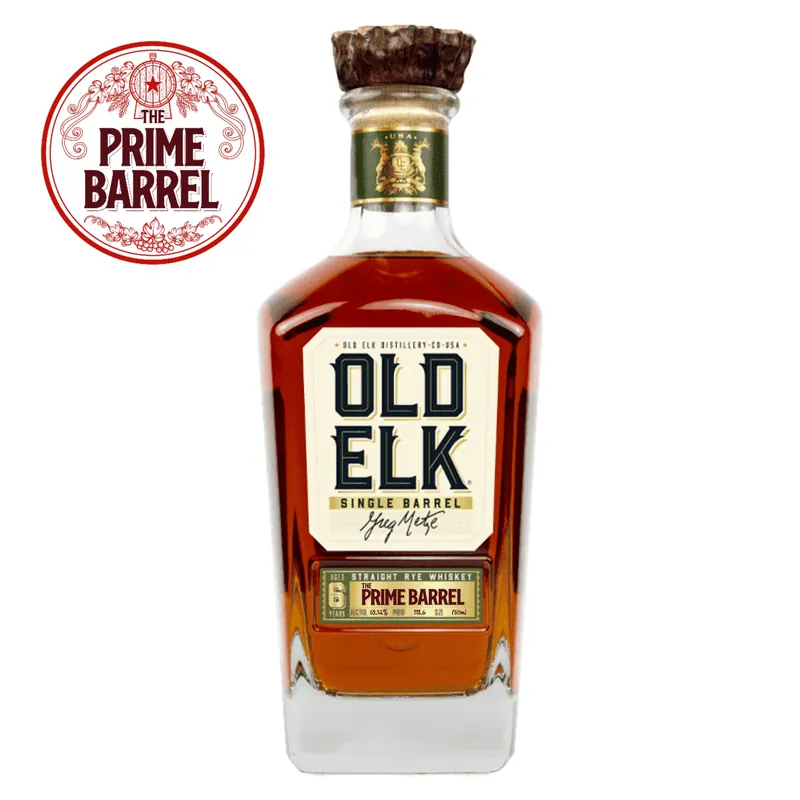 Bulk Order Old Elk “Ryemus Lupin” 6.5 Year Old Single Barrel Rye The Prime Barrel Pick #86
