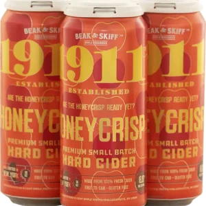 Worldwide Shipping Beak & Skiff 1911 Honey Crisp Hard Cider 4 Pk