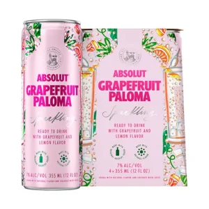 Absolut Grapefruit Paloma 4Pk 355Ml Best Price