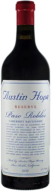 AUSTIN HOPE CABERNET SAUVIGNON RESERVE PASO ROBLES 2020 Price Cut