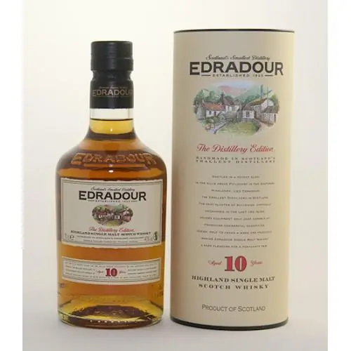 Edradour 10 yrs Highland Signatory Single Malt Scotch Whisky Modern
