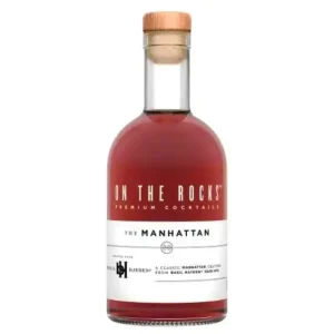 On The Rocks The Manhattan Basil Hayden Rye Whiskey Premium Cocktails 375mL Best Seller