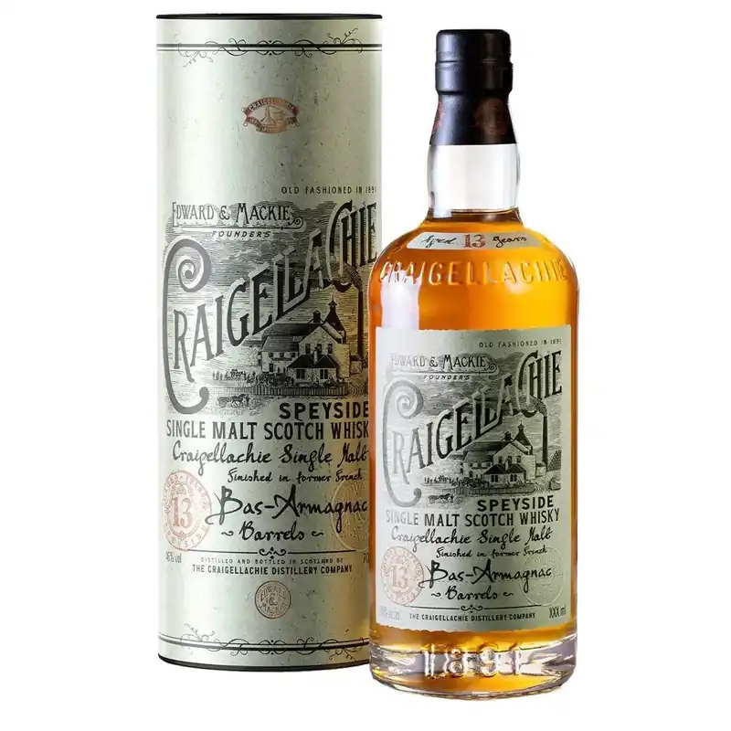 Craigellachie 13 Year old Scotch Whisky Finished in Bas-Armagnac Casks Secure Checkout