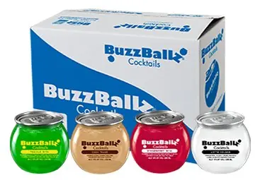 BuzzBallz BuzzBallz Cocktails Fruity Variety Pack 187mL 24 Pack Case Markdown