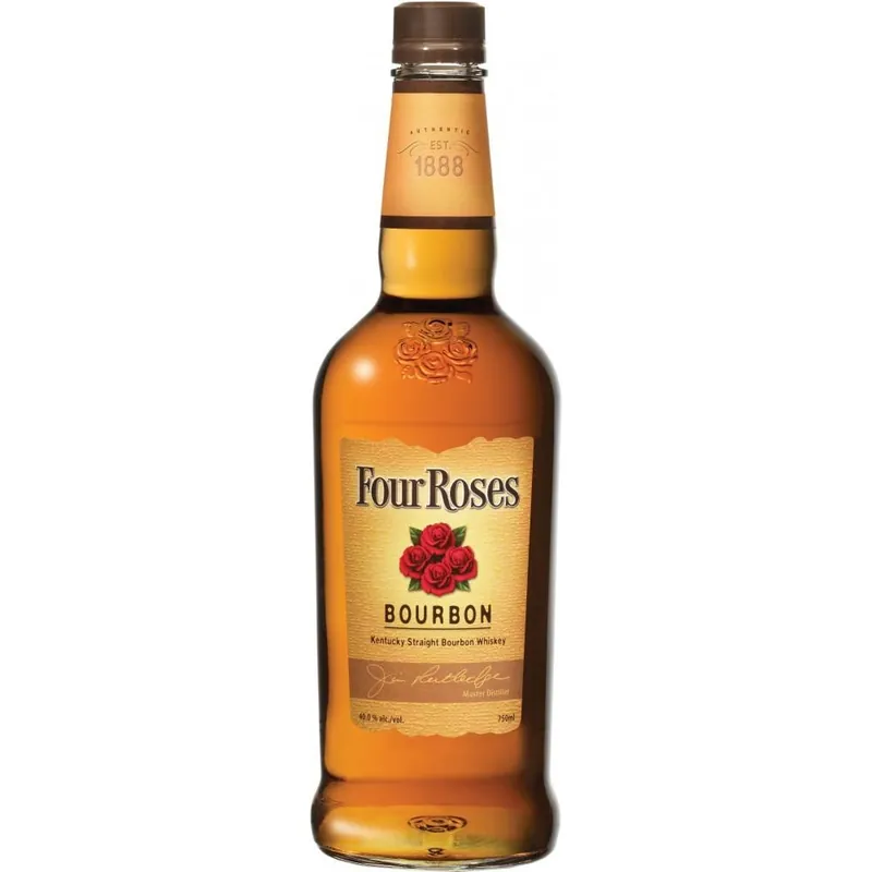 Certified Four Roses Yellow Label Kentucky Straight Bourbon Whiskey