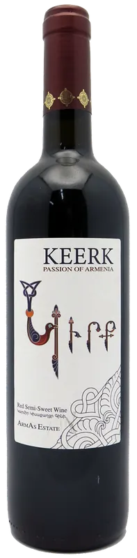 KEERK PASSION OF ARMENIA WINE SEMI SWEET RED ARMENIA NV Top Pick