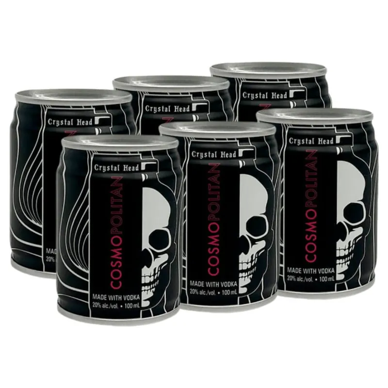 Crystal Head Cosmopolitan Canned Cocktail 6-Pack Special Offer