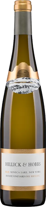HILLICK & HOBBS RIESLING DRY ESTATE VINEYARD SENECA LAKE NEW YORK 2019 Certified