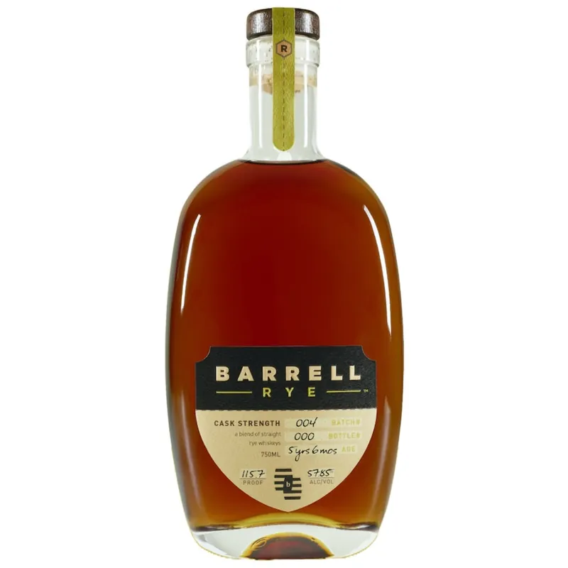 Barrell Rye Whiskey Batch #004 Budget