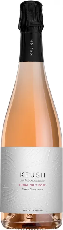 Price Drop KEUSH SPARKLING WINE BRUT NATURAL ROSE ARMENIA 750ML