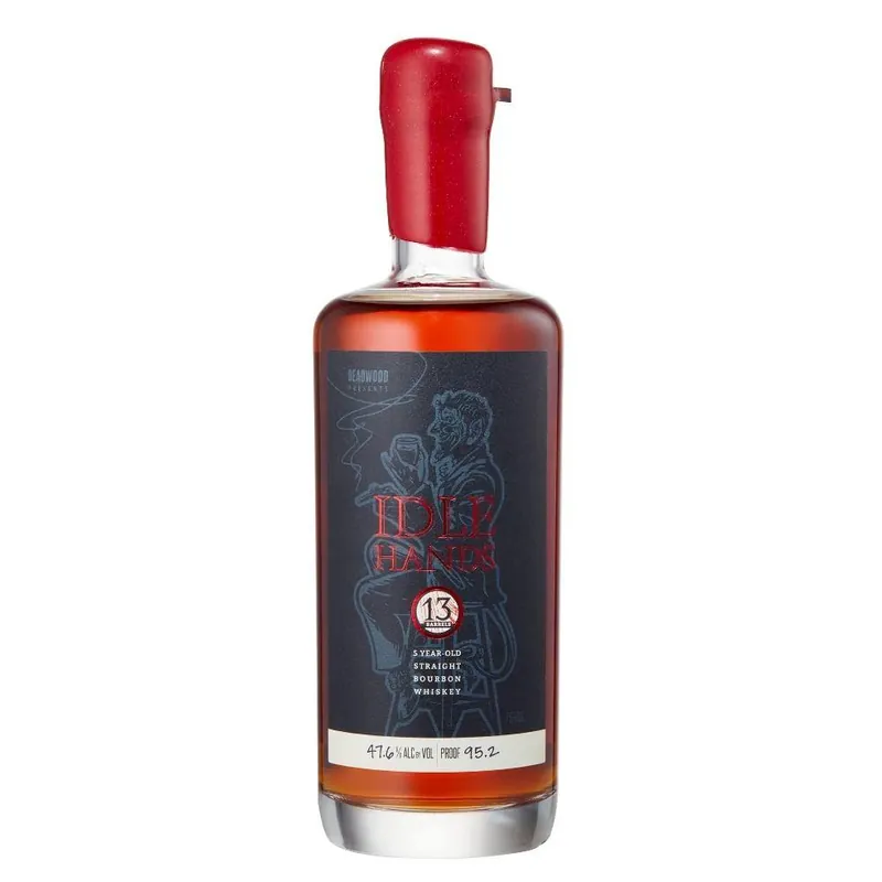 Original Deadwood Idle Hands 5 Year Old Bourbon Whiskey