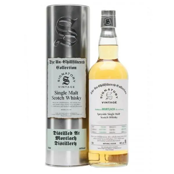 Mortlach 7 yrs Speyside Unchillfiltered Signatory Single Malt Scotch Whisky Seasonal Sale