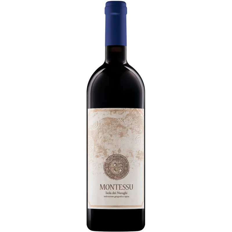 Free Shipping Agricola Punica Montessu Isola dei Nuraghi IGT, Sardinia, Italy 2021 Case (6x750ml)