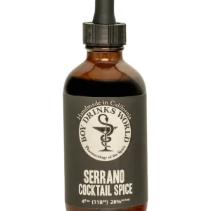 Boy Drinks World Serrano Cocktail Spice (4 oz) Same Day Shipping