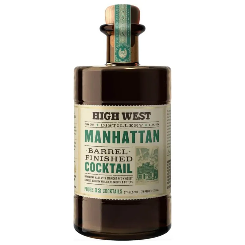 High West Manhattan Barrel Finished Cocktail Limited Offer