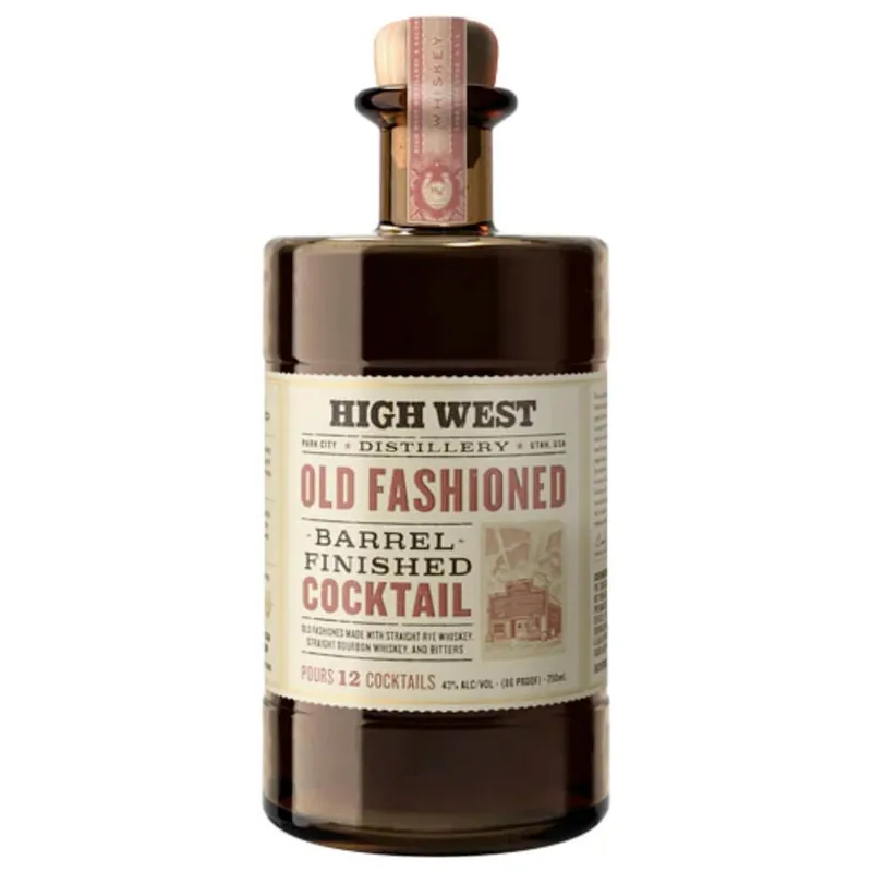 One Day Deal High West Old Fashioned Barrel Finished Cocktail